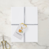 Moderne Biologische Bijenhouderij Cadeaulabel (Met Touw)