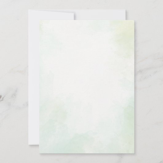 Moderne Black Arch Bloemen Huwelijksuitnodiging Kaart (Achterkant)