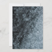 Moderne Black en Goud Afscheidsfeestje voor de Man Kaart (Achterkant)