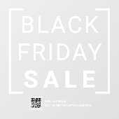 Moderne Black Friday Sale Winkel Korting Sale Prom Raamsticker (Vel)
