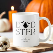Moderne Black Ghost Bats Halloween Dadster Dad Koffiemok