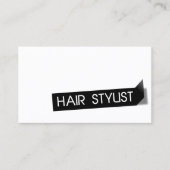 Moderne Black Label Hair Stylist (Voorkant)