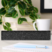 Moderne Black Stone-stijl -Ruimte- Naambordje