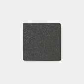 Moderne Black Stone-stijl -Ruimte- Post-it® Notes (Voorkant)