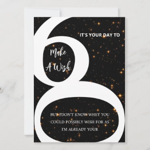 Moderne BlackGold 60e Verjaardag Cadeaukaart Kaart