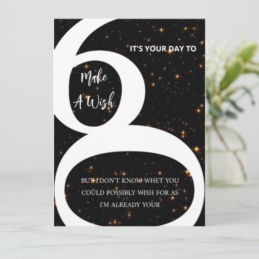 Moderne BlackGold verjaardagskaart 60ste verjaarda Kaart (Staand voorkant)