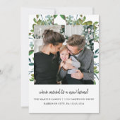 Moderne Bladderige Botanische Verandering van Adre Aankondiging (Voorkant)