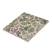  moderne bladeren tegeltje (Zijkant)