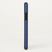 Moderne Blau Paarse Streep iPhone Case-Mate iPhone Case (Achterkant/rechts)