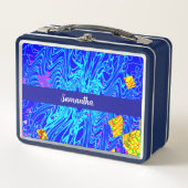 Moderne blauw Abstracte kunst schilderen (Voorkant)