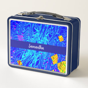 Moderne blauw Abstracte kunst schilderen