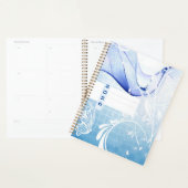 Moderne blauw planner (Display)