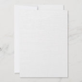 Moderne blauw vogelbridale doucheruitvindingen kaart (Achterkant)