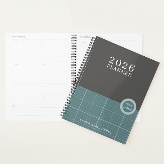 Moderne Blauwdruk Raster Planner PR01 (Display)