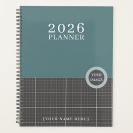 Moderne Blauwdruk Raster Planner PR02