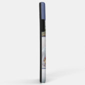 Moderne Blauwe 7 Foto Collage Case-Mate iPhone Case (Achterkant/rechts)