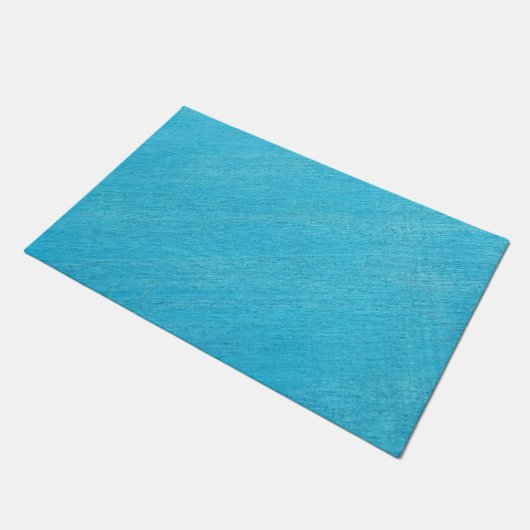Moderne Blauwe Abstracte Deurmat (Schuin)