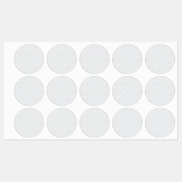Moderne blauwe baby shower favor label