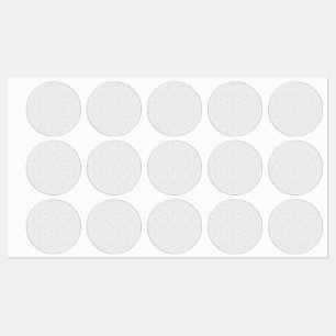 Moderne blauwe baby shower favor label