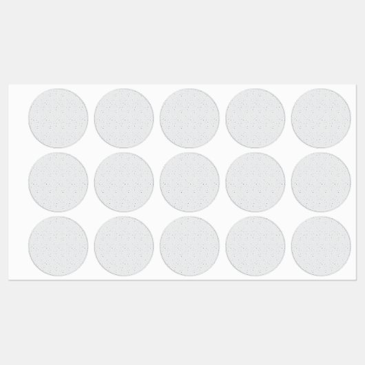 Moderne blauwe baby shower favor label (Vel)