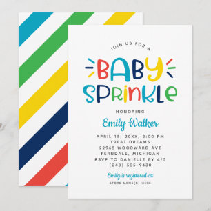 Moderne blauwe Baby sprinkhanen voor paddestoel Kaart