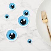 Moderne blauwe bescherming tegen het boze oog Verj Confetti (Groep)