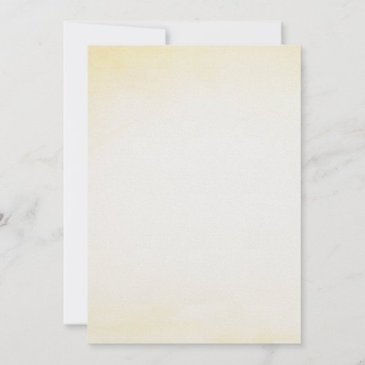 Moderne blauwe bloemen en vlinders RSVP-kaart Kaart (Achterkant)