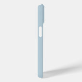 Moderne Blauwe Donkerrode Sportieve Monogramnaam Case-Mate iPhone Case (Achterkant / Rechts)