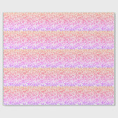 Moderne Blauwe en Roze Kleur Combinatie Design Sti Cadeaupapier (Vlak)