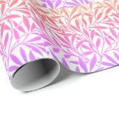 Moderne Blauwe en Roze Kleur Combinatie Design Sti Cadeaupapier (Rol Hoek)