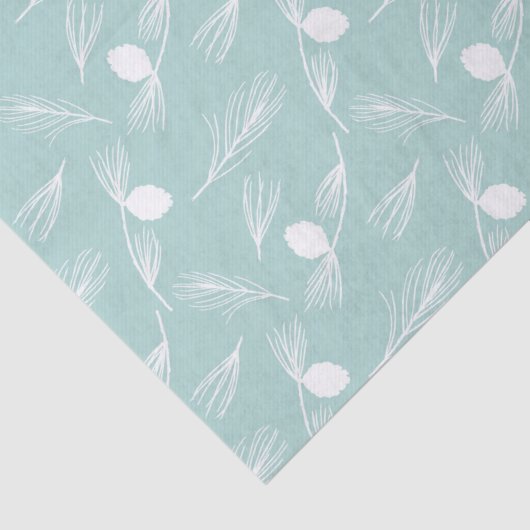  moderne blauwe en witte feestwijn tissuepapier (Detail)