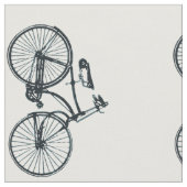 Moderne blauwe  fiets stof (Close Up)