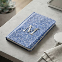 Moderne Blauwe Geometrische Driehoek Patroon Minim