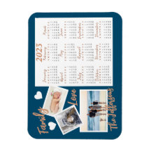 Moderne Blauwe & goudzige Agenda-foto's