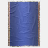 Moderne blauwe gradiënt Waterverf sterrenstelsel Deken (Voorkant Verticaal)