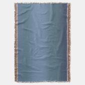Moderne blauwe gradiënt Waterverf sterrenstelsel Deken (Voorkant Verticaal)