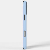 Moderne Blauwe Monogram Initiaal Letters Heden Case-Mate iPhone Case (Achterkant / Rechts)