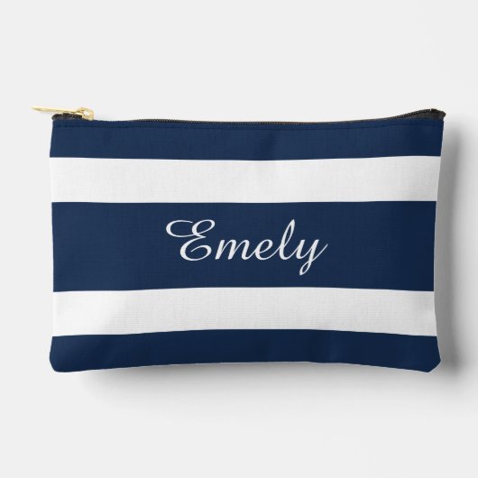 Moderne Blauwe Naam Etui (Voorkant)