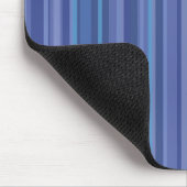 Moderne Blauwe Paarse Streep Muismat (Hoek)