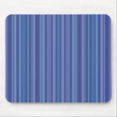 Moderne Blauwe Paarse Streep Muismat (Voorkant)