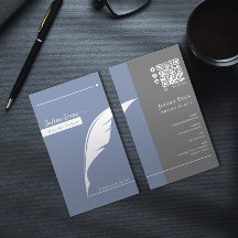 Moderne Blauwe Pen penpunt Logo Notaris Openbare Q