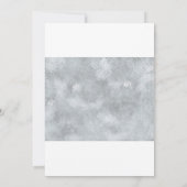 Moderne Blauwe & Perzik Marmeren Agaat Kaart (Achterkant)