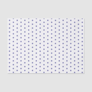 Moderne blauwe polka stippen witte kleur cadeau ti tissuepapier