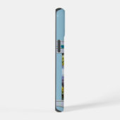 Moderne Blauwe Schotse Terriër Hondenkunst iPhone 15 Case (Rechterkant)