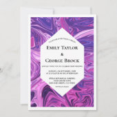 Moderne Blauwe Sfeer Abstracte Kunst Stijlvolle Tr Kaart (Voorkant)