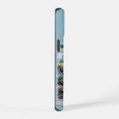 Moderne Blauwe Shetland Sheepdog Hondenkunst iPhone 15 Case (Rechterkant)