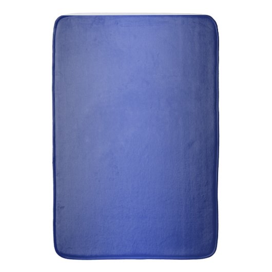 Moderne blauwe verloop Waterverf sterrenstelsel  Badmat (Voorkant Verticaal)