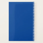 Moderne Blauwe Wetenschapsleraar Planner | Lesboek (Achterkant)