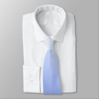 Moderne blauwe witte ombre bruidegom trouwkleding  stropdas