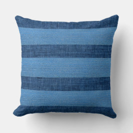 Moderne Blauwe Worp Kussen